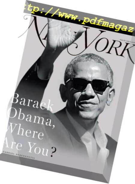 New York Magazine – June 25, 2018 Cover