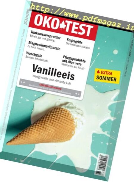 Okotest – Juli 2018 Cover
