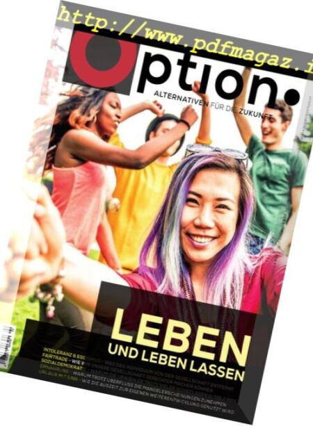 Option – Nr.17, 2018 Cover