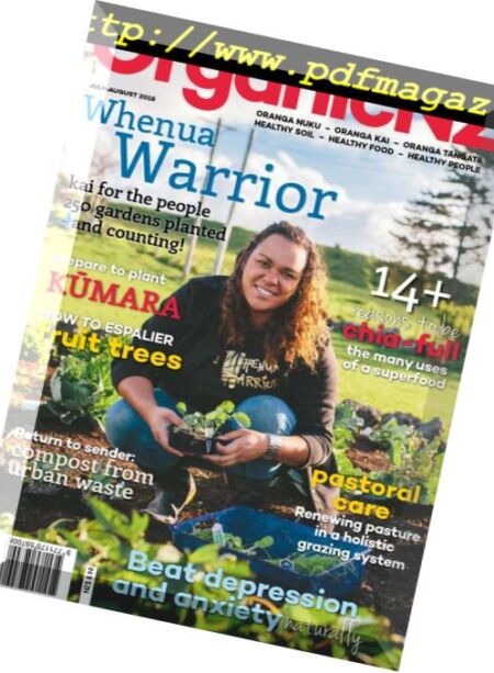 Organic NZ – July 2018 Cover