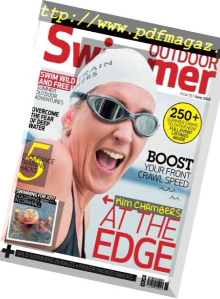 Outdoor Swimmer – June 2018 Cover