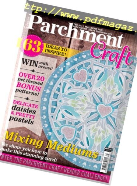 Parchment Craft – July 2018 Cover