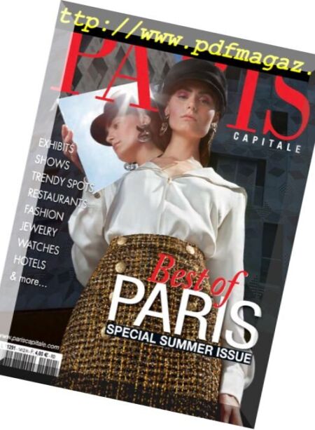 Paris Capitale – 09 juillet 2018 Cover