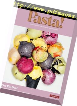Pasta! – Juli-August 2018