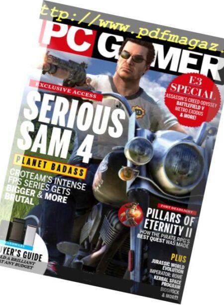 PC Gamer UK – August 2018 Cover