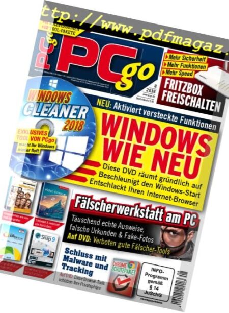 PCgo – August 2018 Cover