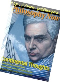 Philosophy Now – August-September 2018