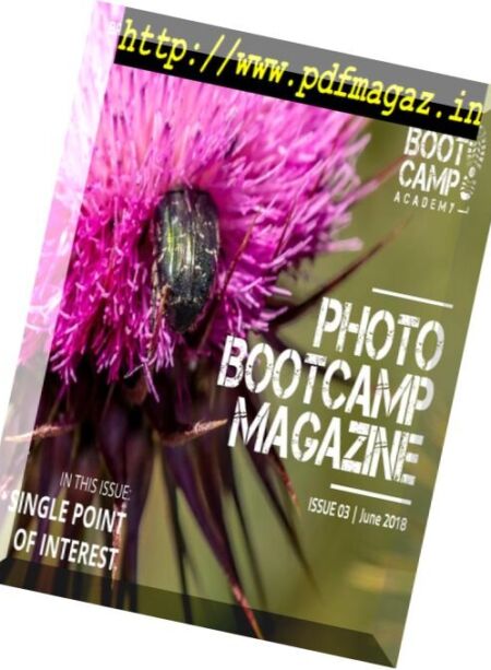 Photo BootCamp Magazine – June 2018 Cover