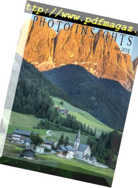 Photo Insights – July 2018 Cover