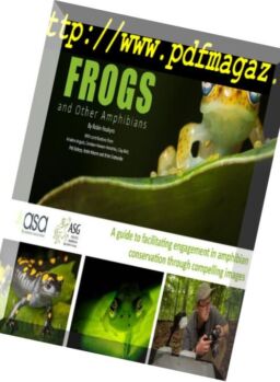 Photographing – Frogs and Other Amphibians 2018