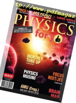 Physics For You – August 2018