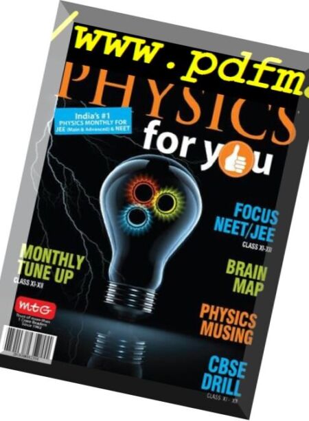 Physics For You – July 2018 Cover