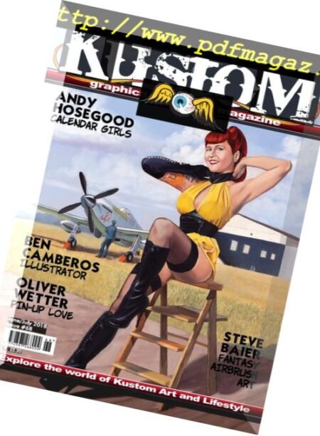 Pinstriping & Kustom Graphics – (English Edition) – June 2018 Cover