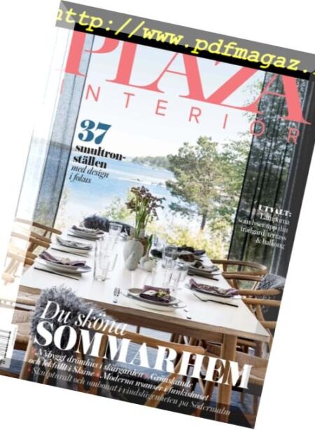 Plaza InteriOr – juni 2018 Cover