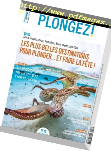 Plongez ! – juin 2018 Cover