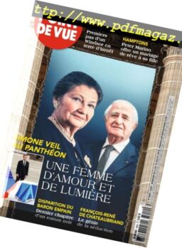 Point de Vue – 04 juillet 2018