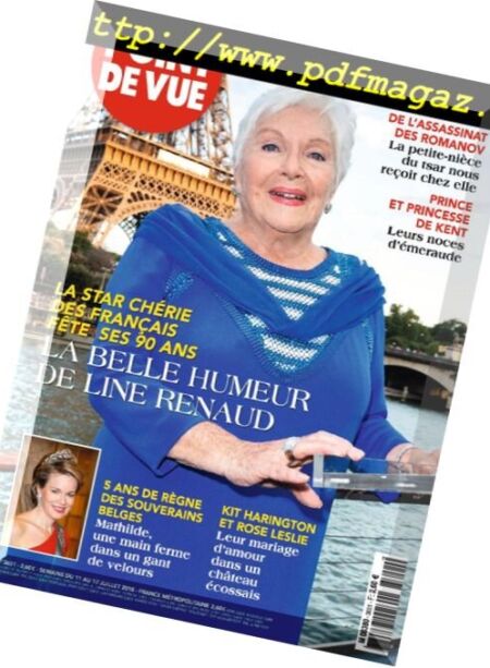 Point de Vue – 11 juillet 2018 Cover