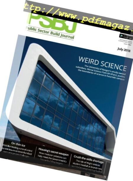 PPSBJ Public Sector Building Journal – July 2018 Cover