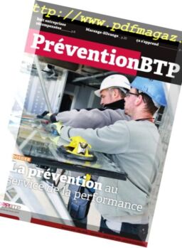 Prevention BTP – mai 2018