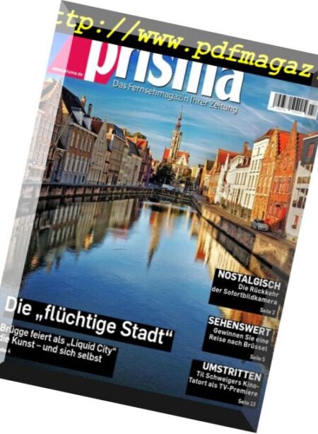 Prisma – 07 Juli 2018 Cover