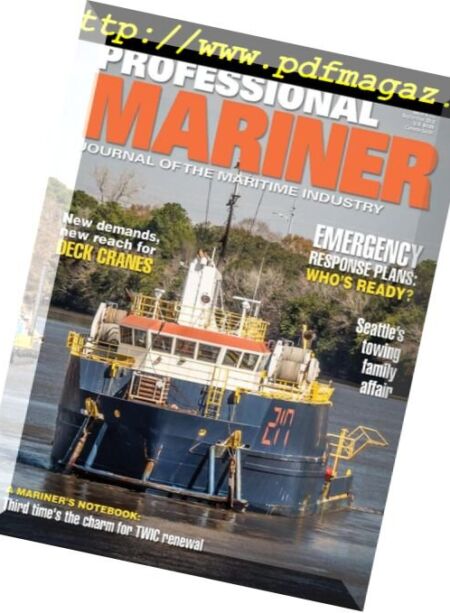 Professional Mariner – September 2018 Cover