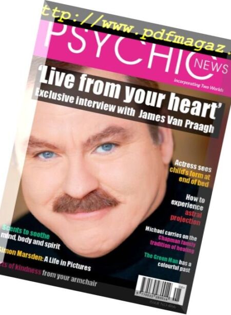 Psychic News – August 2018 Cover