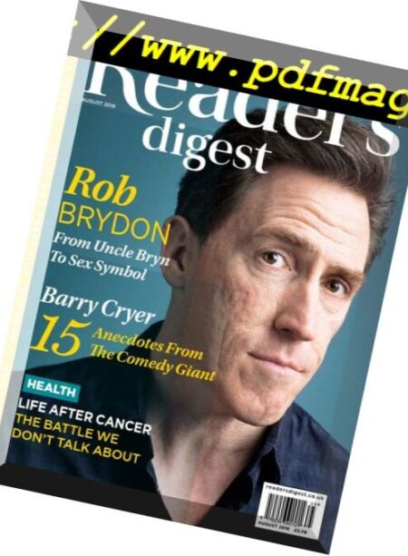 Reader’s Digest UK – August 2018 Cover