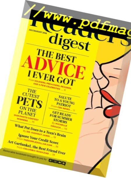 Reader’s Digest USA – July 2018 Cover