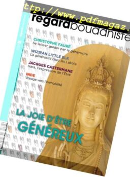 Regard Bouddhiste – Juillet-Septembre 2018