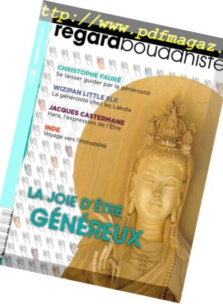 Regard Bouddhiste – Juillet-Septembre 2018 Cover