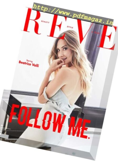 Reve Magazine – Giugno-Luglio 2018 Cover