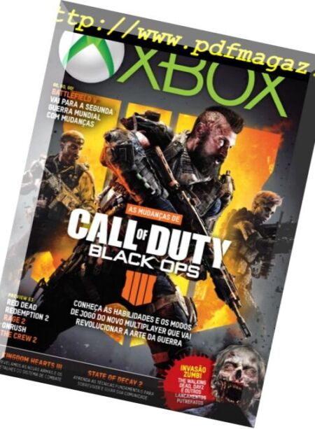 Revista Oficial do Xbox – junho 2018 Cover