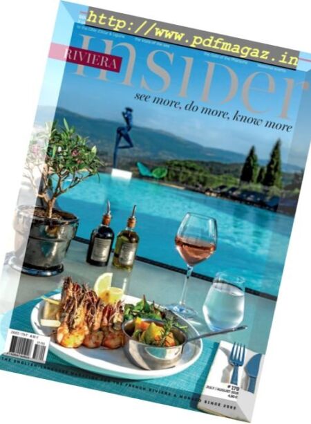 Riviera Insider – July-August 2018 Cover