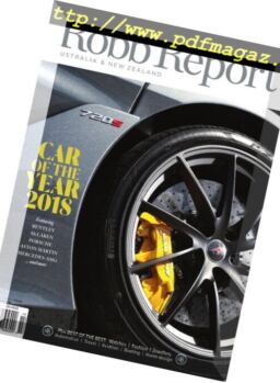Robb Report Australia – July 2018