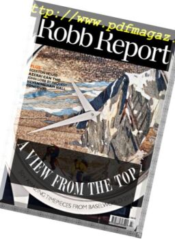 Robb Report Malaysia – June 2018