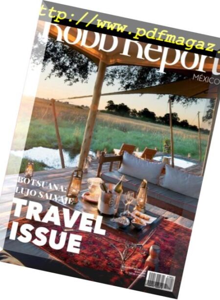 Robb Report Mexico – mayo 2018 Cover