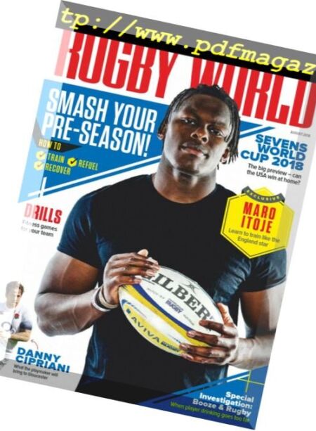 Rugby World UK – August 2018 Cover