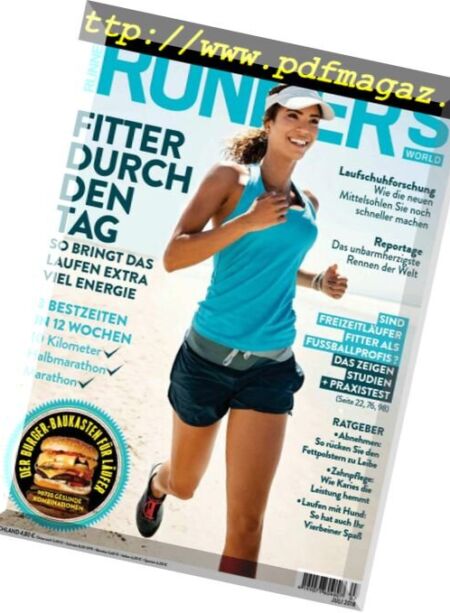 Runner’s World Germany – Juli 2018 Cover