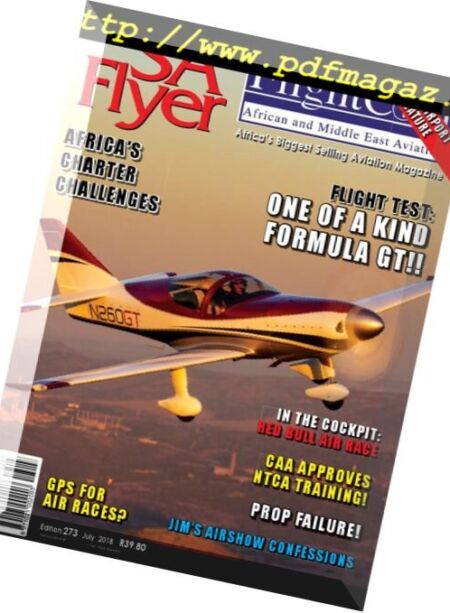 SA Flyer – July 2018 Cover