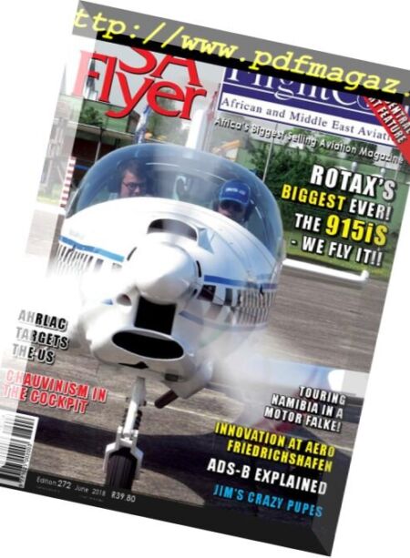 SA Flyer – June 2018 Cover