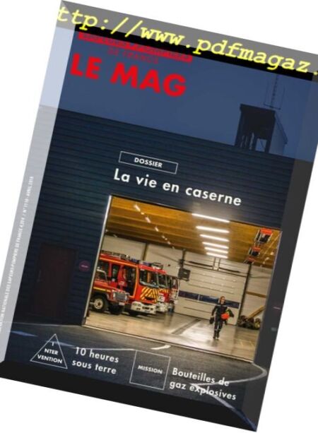 Sapeurs-Pompiers de France – avril 2018 Cover