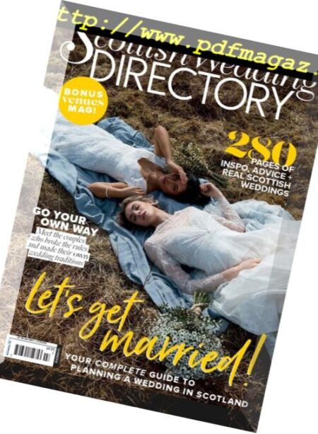 Scottish Wedding Directory – June 2018 Cover
