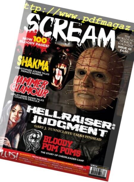 Scream – May 2018 Cover