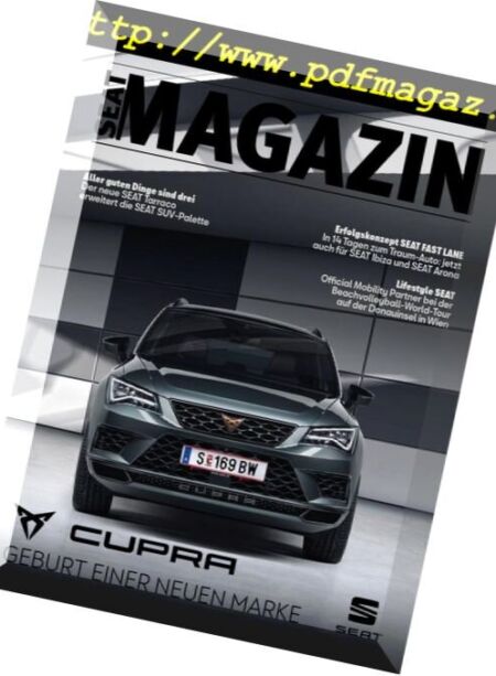 Seat Magazin – Juni 2018 Cover