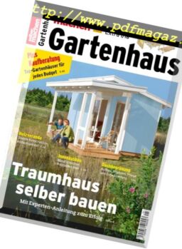 Selber Machen – Sonderheft Gartenhaus – Nr.1, 2018