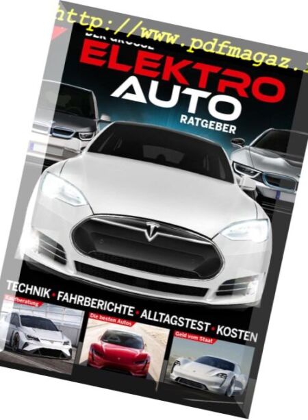 SFT Mobil – Der grosse Elektroauto Ratgeber – Nr.1, 2018 Cover