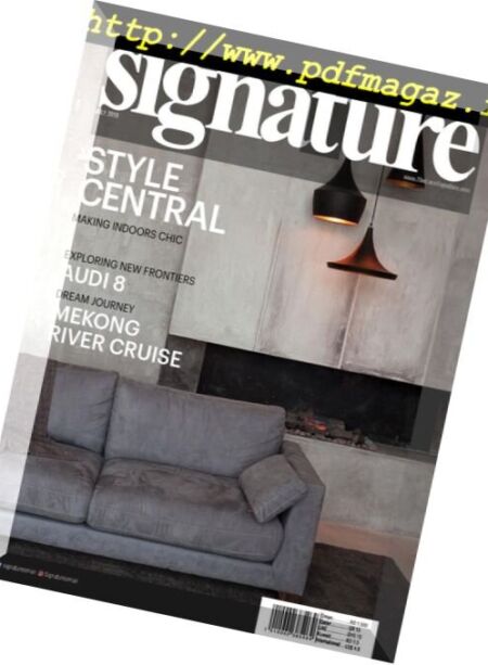 Signature – July 2018 Cover