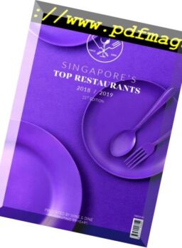 Singapore’s Top Restaurants – June 2018