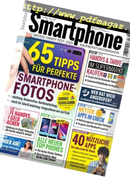 Smartphone – August-September 2018 Cover