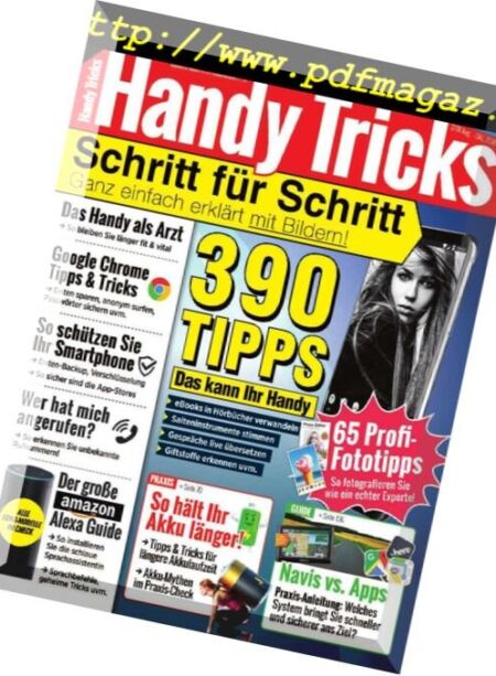 Smartphone Sonderheft – Handy Tricks – August-Oktober 2018 Cover